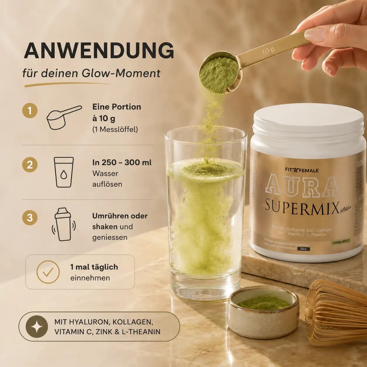 Aura anwendung