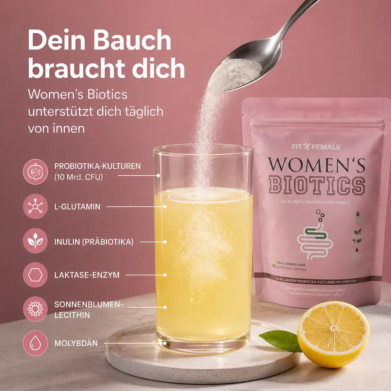 Womensbiotics content